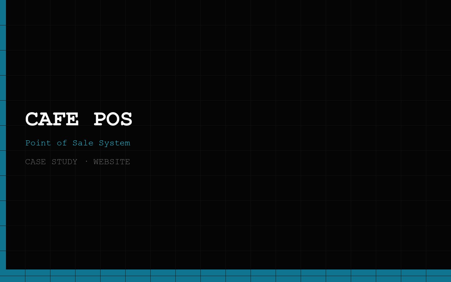 Cafe POS — Website
