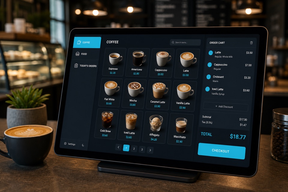 Cafe POS — Website